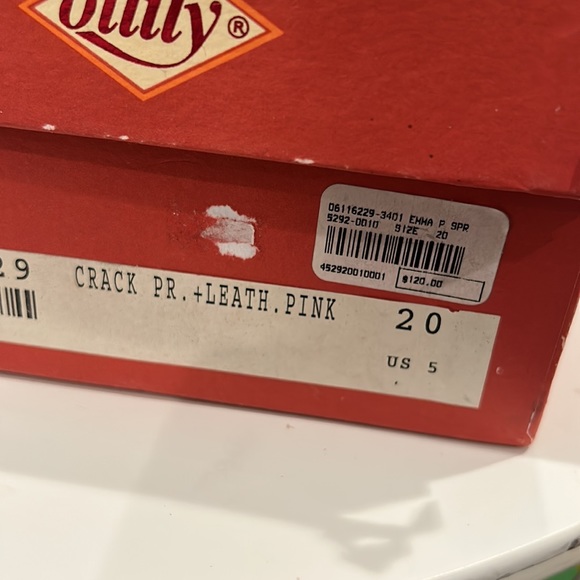 Oilily Open Toe Floral Leather Sandals Size US 5 toddler girl Baby Shoes - Picture 9 of 14